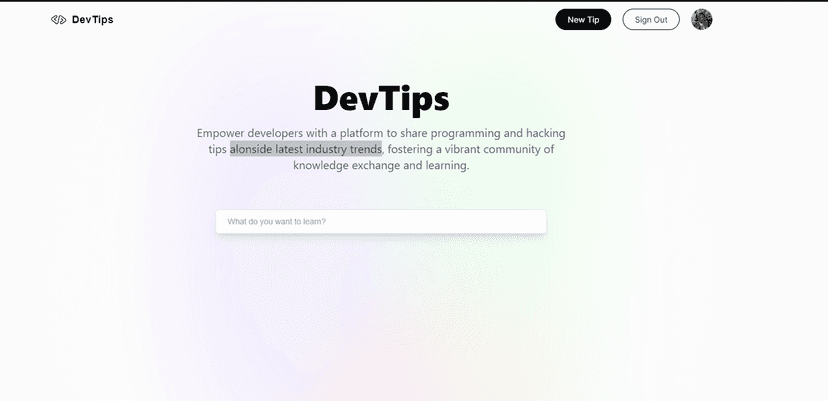 Dev Tips image